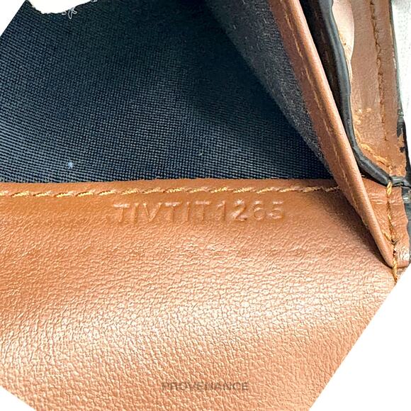 🔴 Burberry Long Wallet - TB Monogram E-Canvas Bridle Brown - Picture 3 of 8